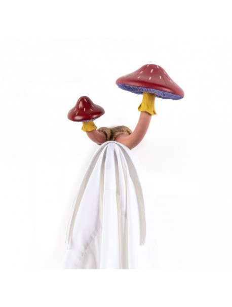 Mushroom Hanger-/3 mushroom shaped hooks-High 16cm