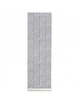 Herringbone wallpaper - 1 panel - length 53cm