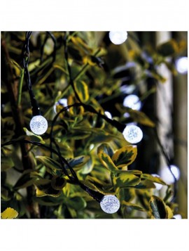 Solar Super Bright Globe String Lights - 50 pcs