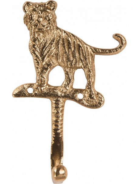 Aluminum tiger hook with gold decoration