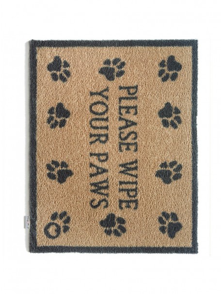 65 x 85cm doormat - please wipe your paws