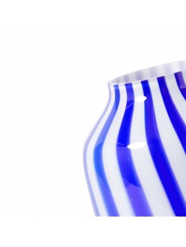 Juice Striped Vase -/Height - Ø20 x H28cm